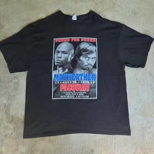 2015 Mayweather vs Pacquiao Shirt XXL